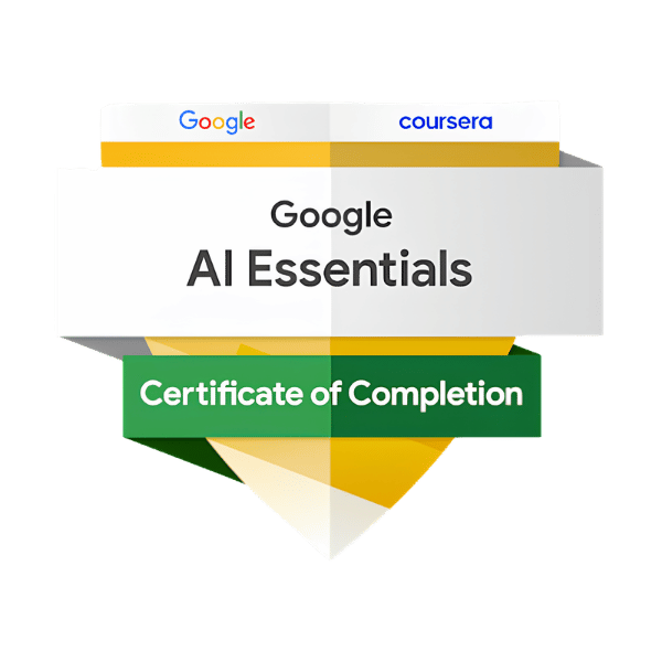 Google AI Essentials Certified